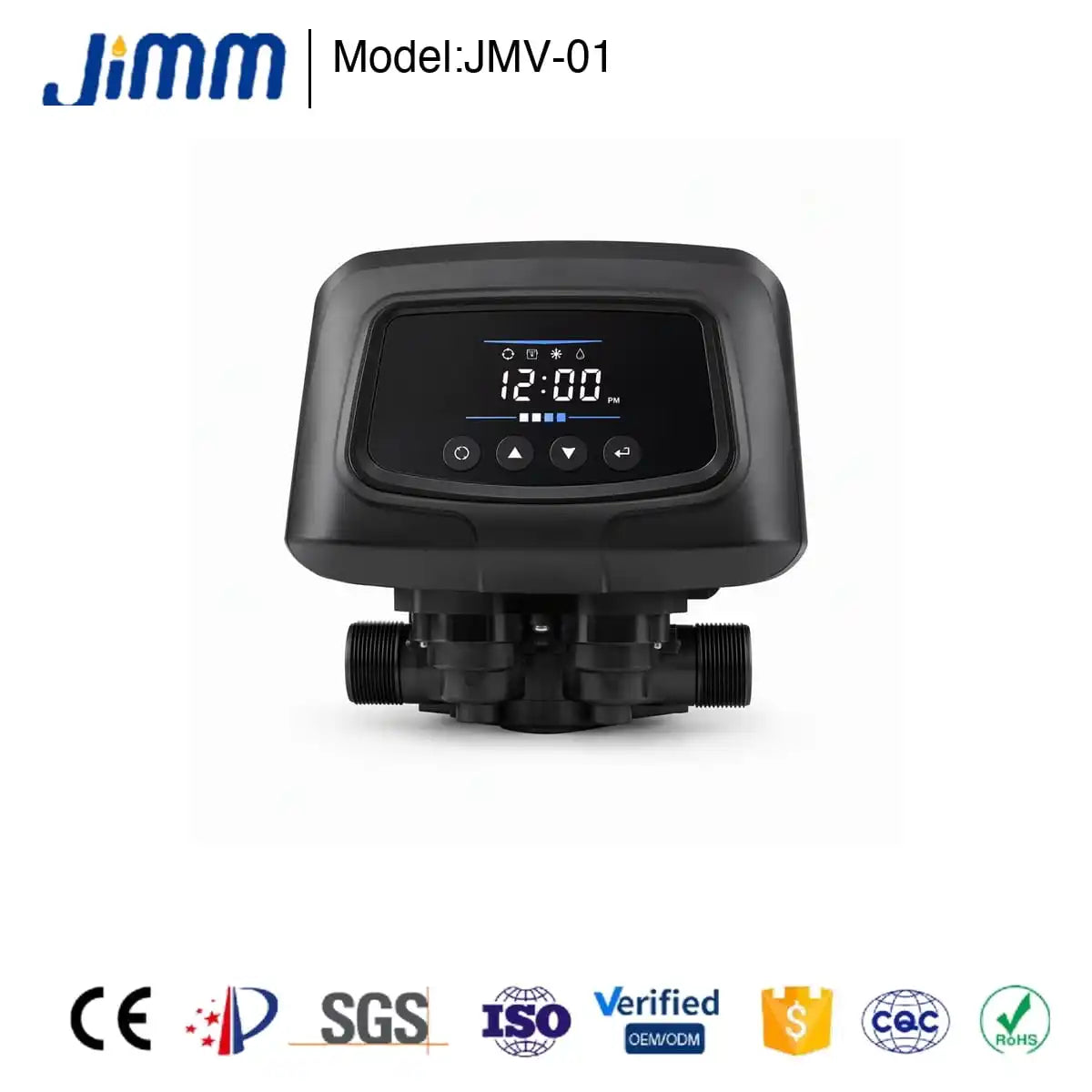 JIMMI Automatic Digital Multi-Port Softener & Filter Control Valve