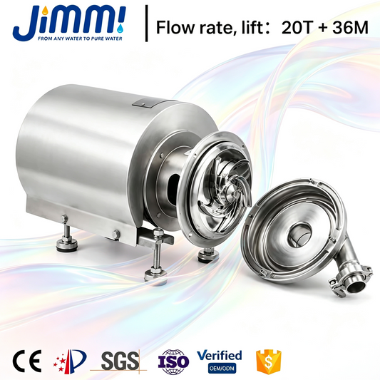 JIMMI Marine Grade SS Corrosion-Resistant Drainage Centrifugal Pump