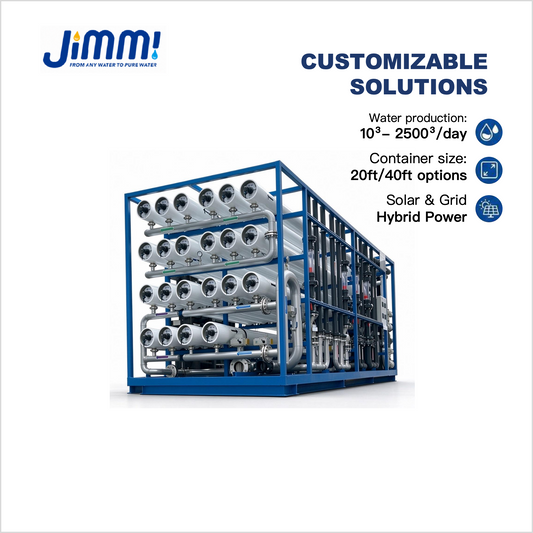 JIMMI Industrial Continuous Electrodeionization (CEDI) Module (500L/H)